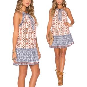 TULAROSA x REVOLVE Samuel Dress in Cobalt & Rust